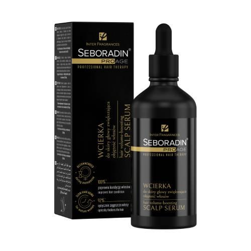 Miniaturka artykułu - Seboradin Pro Age Wcierka do sk&oacute;ry głowy zwiększająca objętość włos&oacute;w, 100 ml
