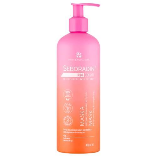 Miniaturka artykułu - Seboradin Pro Density Maska wygładzająca do włos&oacute;w osłabionych, 400 ml