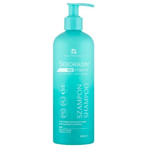 Miniaturka artykułu - Seboradin Pro Hydractive Szampon nawilżający do włos&oacute;w suchych i matowych, 400 ml