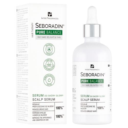 Miniaturka artykułu - SEBORADIN Pure Balance Serum do sk&oacute;ry głowy, 100ml