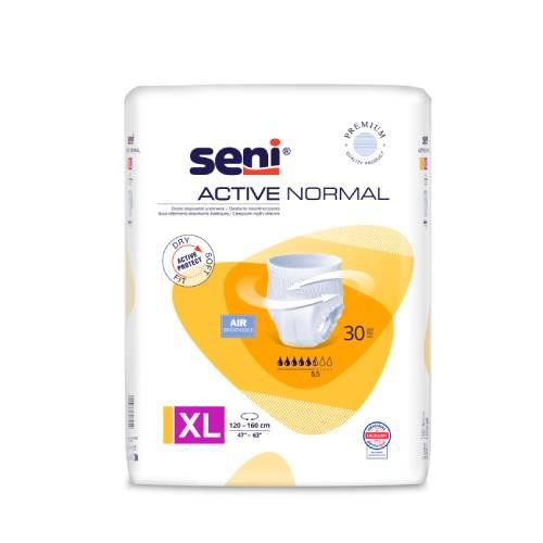 Miniaturka artykułu - SENI Active Normal XL, 30szt. - Elastyczne majtki chłonne