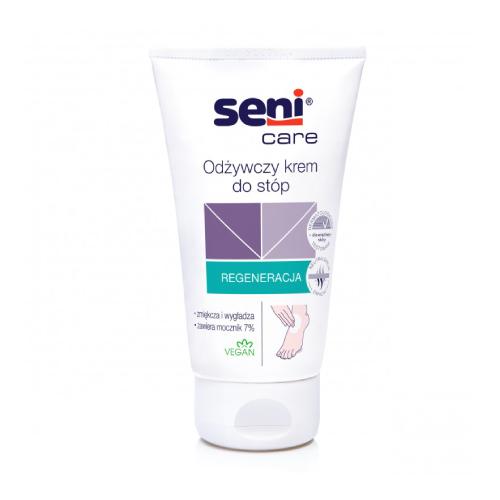 Miniaturka artykułu - Seni Care Odżywczy krem do st&oacute;p z mocznikiem, 100 ml