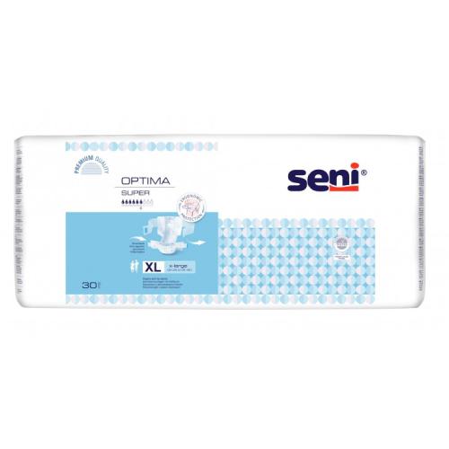 Miniaturka artykułu - SENI OPTIMA SUPER X-LARGE Pieluchomajtki z pasem biodrowym, 30 sztuk