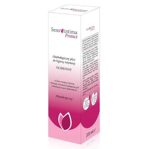 Miniaturka artykułu - SENSOINTIMA Protect Płyn do higieny intymnej - 200ml