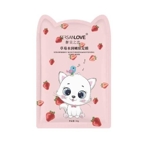 Miniaturka artykułu - Sersanlove Nawilżająca maseczka do st&oacute;p KITTI z kolagenem, solą kwasu hialuronowego i naturalnymi ekstraktami, 36 g