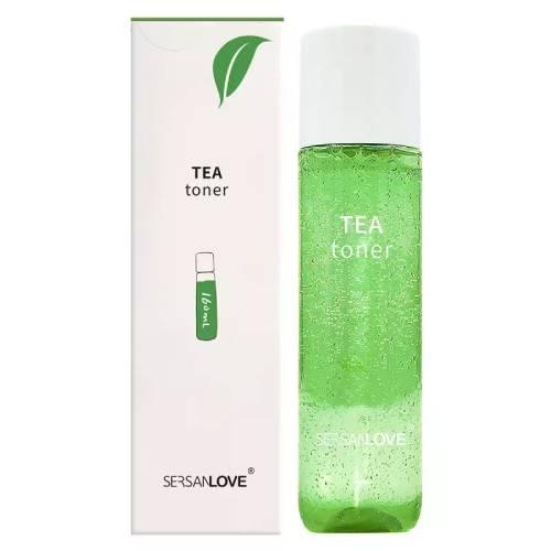 Miniaturka artykułu - Sersanlove Toner do twarzy z kwasem hialuronowym, oligopeptydami i naturalnymi ekstraktami z Herbaty, 160 ml