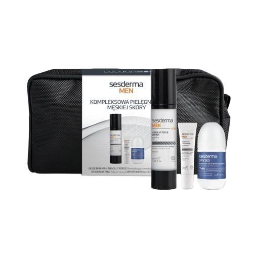 Miniaturka artykułu - Sesderma Men Zestaw Kompleksowa pielęgnacja męskiej sk&oacute;ry (Emulsja do twarzy, 50 ml + Żel pod oczy, 15 ml + Dezodorant roll-on, 75 ml)