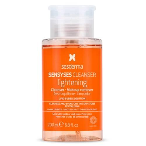 Miniaturka artykułu - SESDERMA Sensyses Cleanser Lightening Płyn do demakijazu, 200 ml