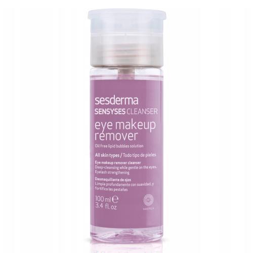 Miniaturka artykułu - Sesderma Sensyses Delikatny płyn do demakijażu z panthenolem, aloesem i rumiankiem, 100 ml
