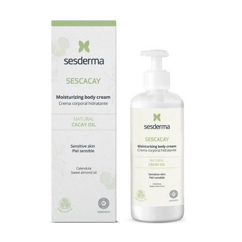 Miniaturka artykułu - Sesderma Sescacay Krem do ciała nawilżający, 250 ml