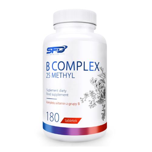 Zdjęcie produktu - SFD B Complex 25 Methyl, 180 Tabletek