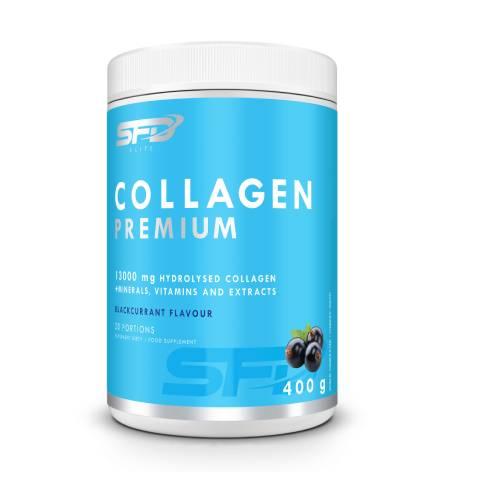 Miniaturka artykułu - SFD Collagen Premium o smaku Czarnej Porzeczki, 400 g