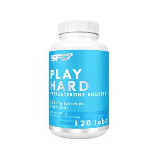 Miniaturka artykułu - SFD Play Hard Testosterone Booster New, 120 tabl.