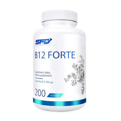 Miniaturka artykułu - SFD Witamina B12 forte, 200tabl.