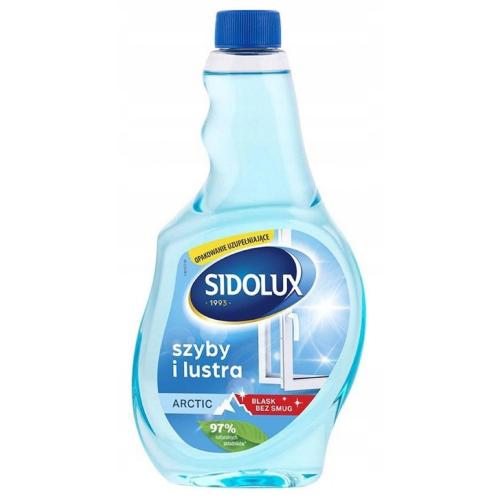 Miniaturka artykułu - SIDOLUX Crystal Płyn do mycia szyb Arctic zapas, 500ml