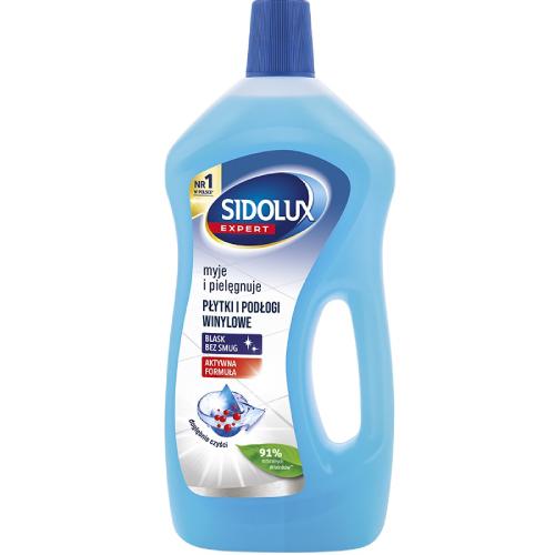 Miniaturka artykułu - SIDOLUX Expert Środek do mycia PCV, glazury, terakoty, 750ml
