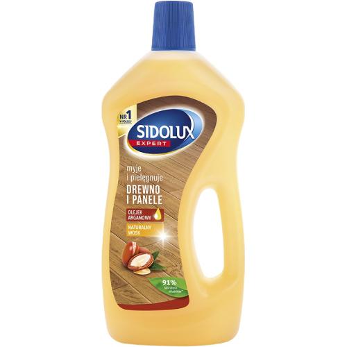 Miniaturka artykułu - SIDOLUX Expert Środek do mycia paneli i drewna Olejek arganowy, 750ml