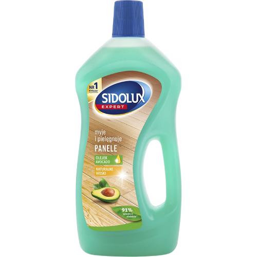 Miniaturka artykułu - SIDOLUX Expert Środek do mycia paneli Olejek awokado, 750ml