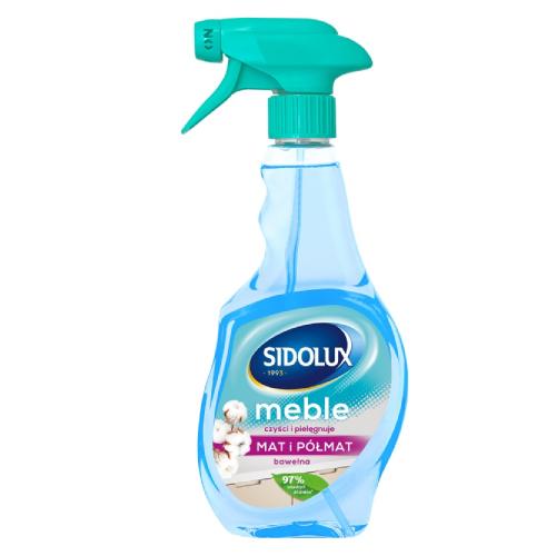 Miniaturka artykułu - Sidolux Meble Środek do mebli matowych i p&oacute;łmatowych, 500 ml