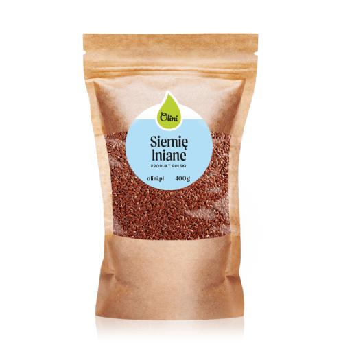 Miniaturka artykułu - Olini Siemię lniane, 400 g