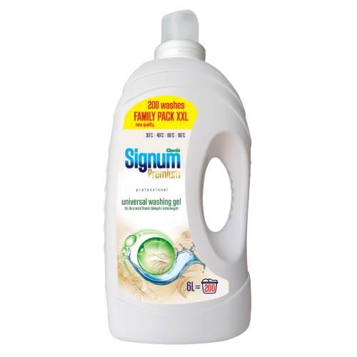 Miniaturka artykułu - Signum Universal Żel do prania uniwersalny, 6 l