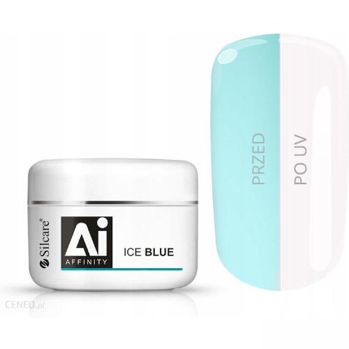 Miniaturka artykułu - Silcare Affinity Żel budujący do paznokci Ice Blue, 100g	