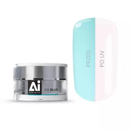 Miniaturka artykułu - Silcare Affinity Żel budujący do paznokci Ice Blue, 30g