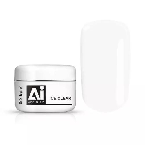 Miniaturka artykułu - Silcare Żel do paznokci Gel Affinity Ice Clear, 100g