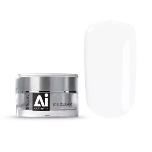 Miniaturka artykułu - Silcare Żel do paznokci Gel Affinity Ice Clear, 30g