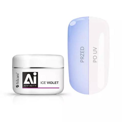 Miniaturka artykułu - Silcare Żel do paznokci Gel Affinity Ice Violet, 100g