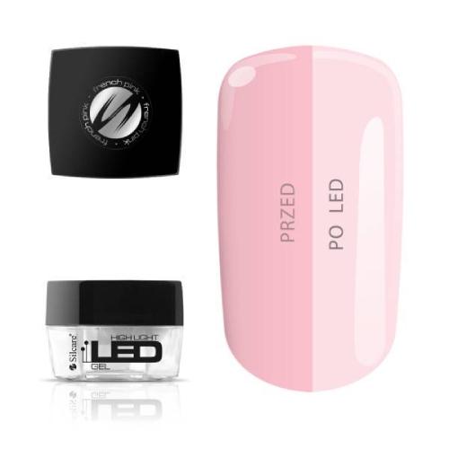 Miniaturka artykułu - Silcare Żel do paznokci High Light Led Gel French Pink, 15g
