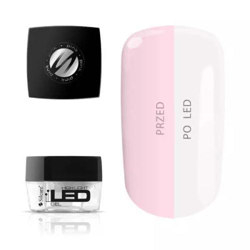 Miniaturka artykułu - Silcare Żel do paznokci High Light Led Gel Pink, 30g