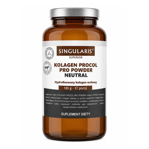 Miniaturka artykułu - Singularis Kolagen Procol Pro Powder Neutral, 185 g