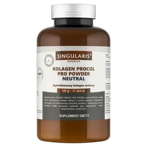 Miniaturka artykułu - Singularis Kolagen Procol Pro Powder Neutral, 185 g