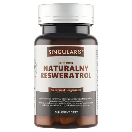 Miniaturka artykułu - SINGULARIS Naturalny Resweratrol, 60 kapsułek