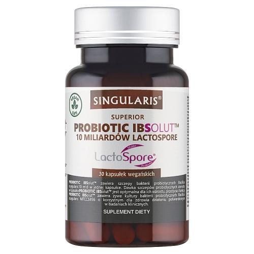 Miniaturka artykułu - SINGULARIS Probiotic IBS 10mld Lactospore, 30kapsułek