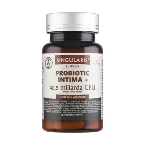 Miniaturka artykułu - Singularis Probiotic Intima + 40,5 miliarda CFU, 30 kaps.