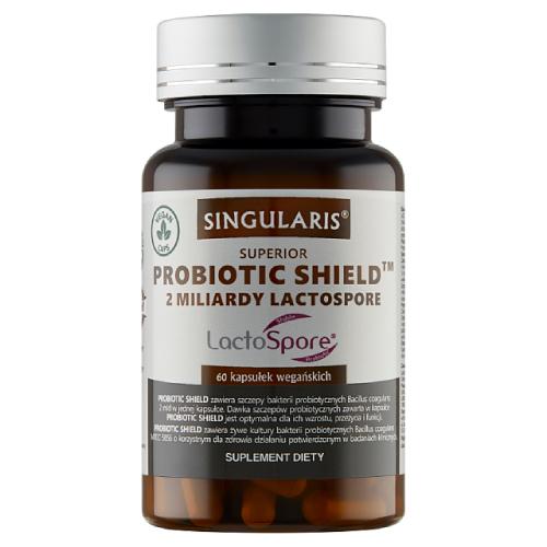 Miniaturka artykułu - SINGULARIS Probiotic Shield 2mld, 60 kapsułek
