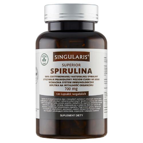 Miniaturka artykułu - SINGULARIS Spirulina Superior, 120kapsułek