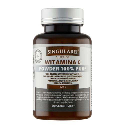 Miniaturka artykułu - SINGULARIS Witamina C Powder, 100g