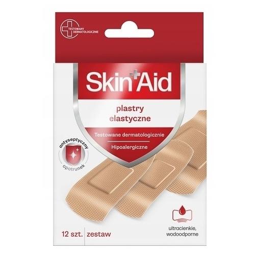 SKIN AID Plastry elastyczne, 12 szt.