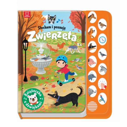 Miniaturka artykułu - AKSJOMAT Słucham i poznaję. Zwierzęta. Książeczka z dźwiękami