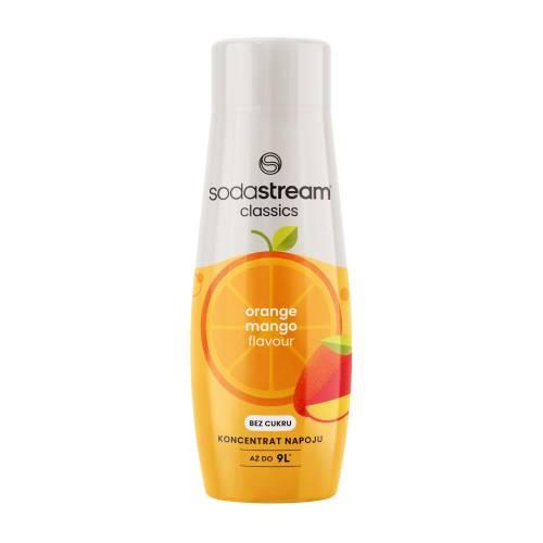 Zdjęcie produktu - SodaStream Syrop Pomarańcza Mango bez cukru, 440 ml 
