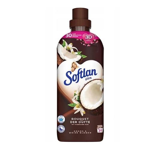 Miniaturka artykułu - SOFTLAN płyn do płukania kokos, 650ml