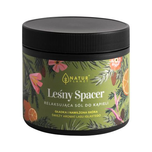 NaturPlanet Relaksująca s&oacute;l do kąpieli Leśny Spacer, 400 g