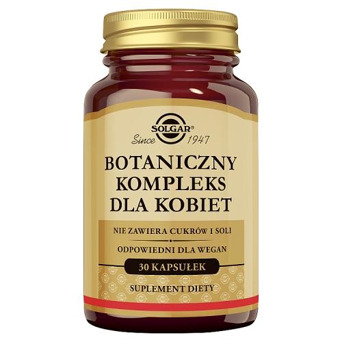 Miniaturka artykułu - SOLGAR Botaniczny kompleks dla kobiet - 30 kapsułek