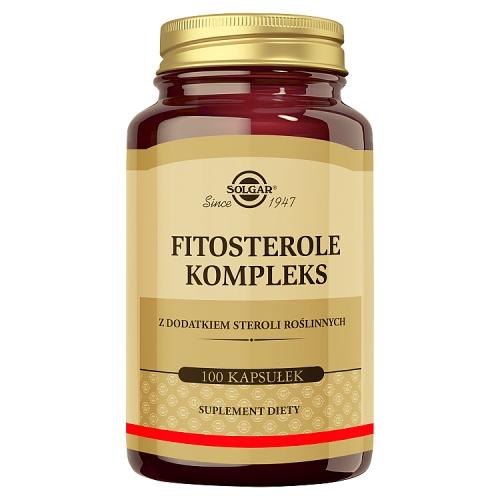 Miniaturka artykułu - SOLGAR Fitosterole Kompleks - 100 kapsułek