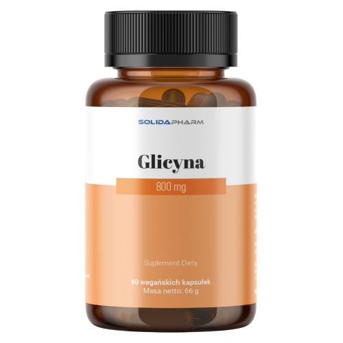 Miniaturka artykułu - Solida Pharm Glicyna 800 mg, 60 kaps.