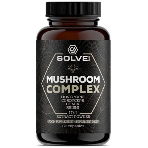 Miniaturka artykułu - Solve Labs Mushroom Complex, 60 kaps.