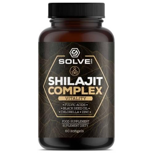 Miniaturka artykułu - Solve Labs Shilajit Complex 500 mg, 60 kaps.